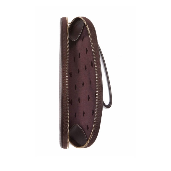 KATE SPADE RIMA LEATHER ROUND WRISTLET POUCH - Picture 5 of 9